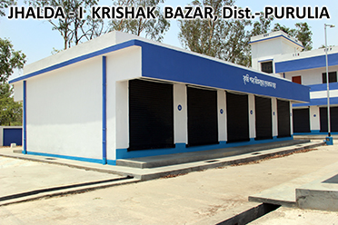 Kiosk Block,Jhalda  - I Block Seed Farm Krishak Bazar